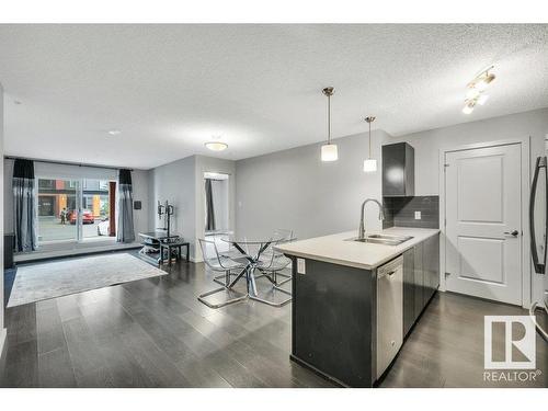 126 344 Windermere Road, Edmonton, AB - Indoor Photo Showing Kitchen With Double Sink