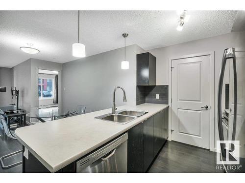 126 344 Windermere Road, Edmonton, AB - Indoor Photo Showing Kitchen With Double Sink With Upgraded Kitchen