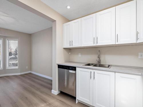 5 Warwick Road, Edmonton, AB - Indoor Photo Showing Kitchen With Double Sink