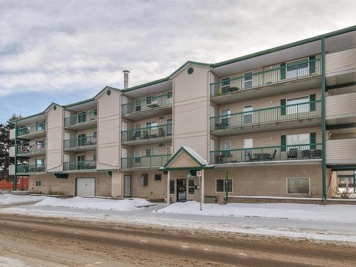 206 112 Church Road, Spruce Grove, AB - Outdoor With Balcony With Facade