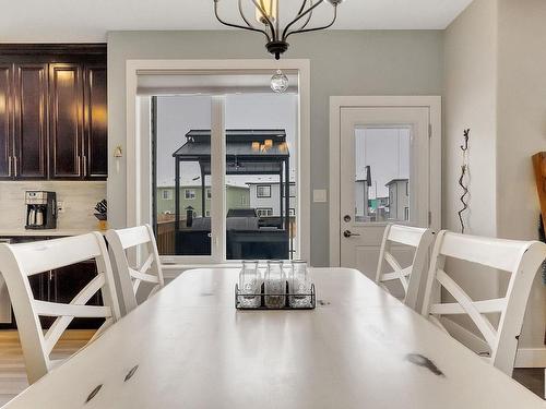 30 Santa Fe Court, Fort Saskatchewan, AB - Indoor Photo Showing Dining Room