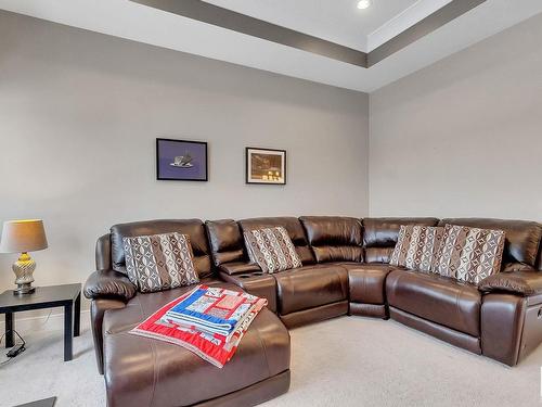 30 Santa Fe Court, Fort Saskatchewan, AB - Indoor Photo Showing Living Room