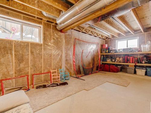 30 Santa Fe Court, Fort Saskatchewan, AB - Indoor Photo Showing Basement