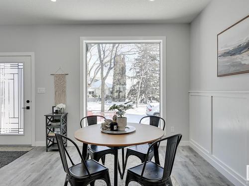 11422 122 Street, Edmonton, AB - Indoor Photo Showing Dining Room