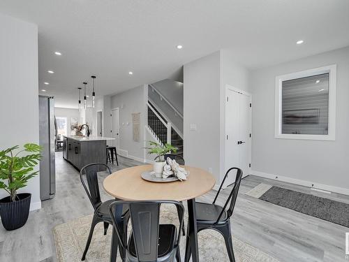 11422 122 Street, Edmonton, AB - Indoor Photo Showing Dining Room