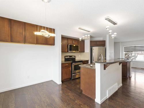 5241 Chappelle Road, Edmonton, AB - Indoor Photo Showing Kitchen With Stainless Steel Kitchen