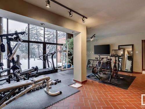 87 Westbrook Drive, Edmonton, AB - Indoor Photo Showing Gym Room