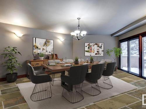 87 Westbrook Drive, Edmonton, AB - Indoor Photo Showing Dining Room