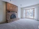 7518 183A Street Nw, Edmonton, AB  - Indoor Photo Showing Living Room With Fireplace 