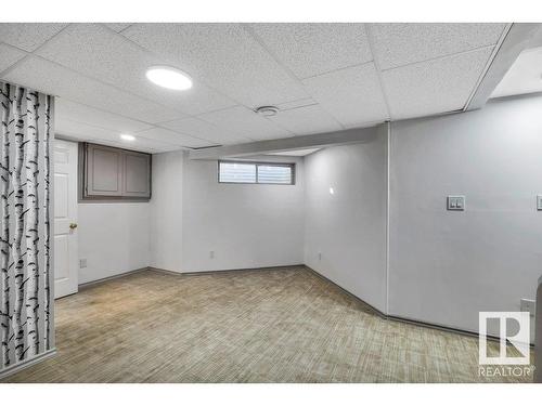 Edmonton, AB - Indoor Photo Showing Basement