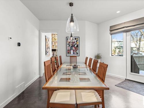 6428 Ada Boulevard, Edmonton, AB - Indoor Photo Showing Dining Room