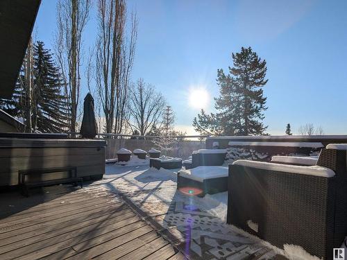 6428 Ada Boulevard, Edmonton, AB - Outdoor With Deck Patio Veranda