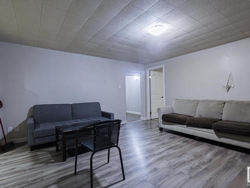 4807 122A Street, Edmonton, AB - Indoor Photo Showing Living Room