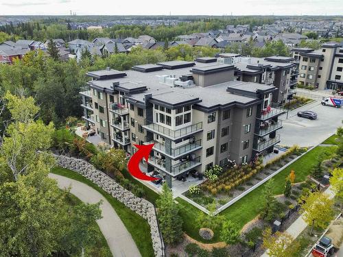 302 5025 Edgemont Boulevard Nw, Edmonton, AB - Outdoor With Balcony With View