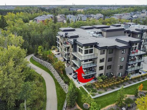 302 5025 Edgemont Boulevard Nw, Edmonton, AB - Outdoor With Balcony With View