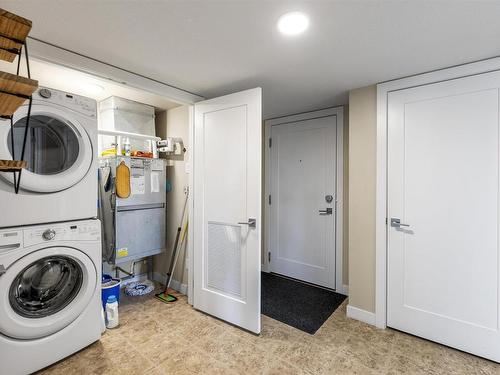 302 5025 Edgemont Boulevard Nw, Edmonton, AB - Indoor Photo Showing Laundry Room