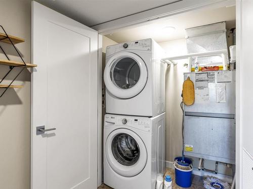 302 5025 Edgemont Boulevard Nw, Edmonton, AB - Indoor Photo Showing Laundry Room