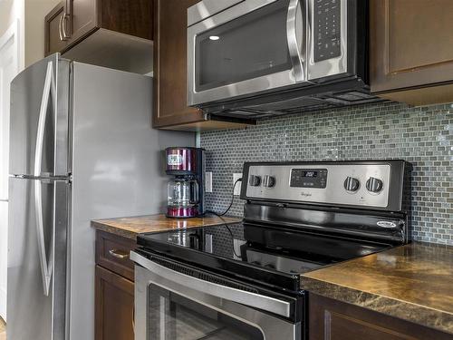 302 5025 Edgemont Boulevard Nw, Edmonton, AB - Indoor Photo Showing Kitchen