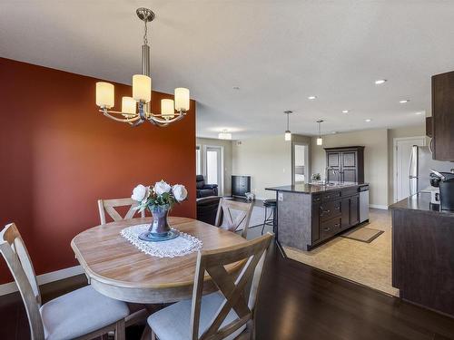 302 5025 Edgemont Boulevard Nw, Edmonton, AB - Indoor Photo Showing Dining Room