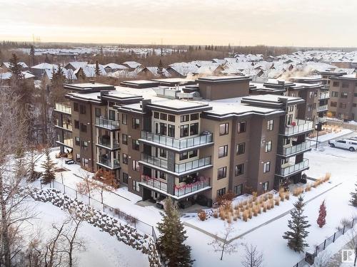 302 5025 Edgemont Boulevard Nw, Edmonton, AB - Outdoor With Balcony