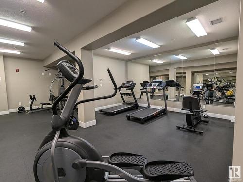 458 6079 Maynard Way, Edmonton, AB - Indoor Photo Showing Gym Room