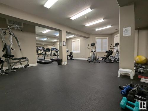 458 6079 Maynard Way, Edmonton, AB - Indoor Photo Showing Gym Room