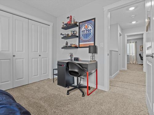 142 Radcliffe Wynd, Fort Saskatchewan, AB - Indoor Photo Showing Office