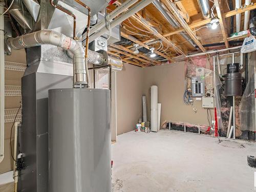 145 Dechene Road, Edmonton, AB - Indoor Photo Showing Basement