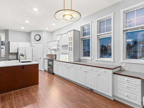 145 Dechene Road, Edmonton, AB - Indoor Photo Showing Kitchen