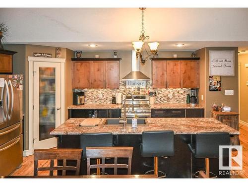 61021 Rge Rd 451, Rural Bonnyville M.D., AB - Indoor Photo Showing Kitchen With Upgraded Kitchen