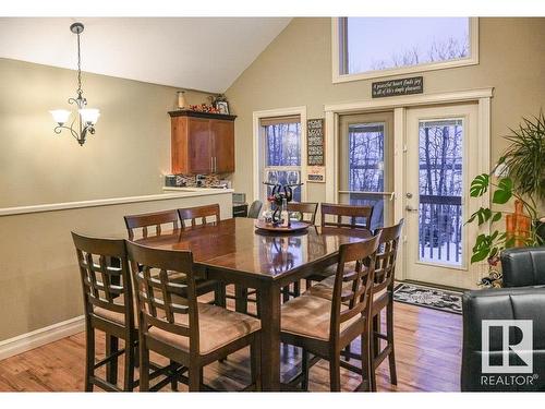 61021 Rge Rd 451, Rural Bonnyville M.D., AB - Indoor Photo Showing Dining Room