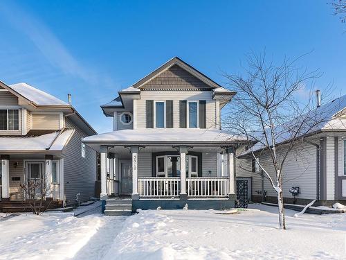 3819 23 Street, Edmonton, AB - Outdoor With Deck Patio Veranda With Facade