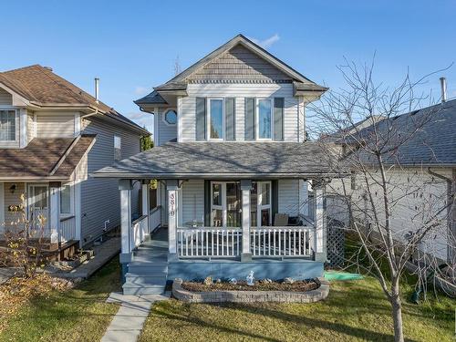 3819 23 Street, Edmonton, AB - Outdoor With Deck Patio Veranda With Facade