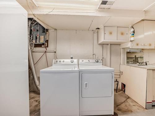 4912 116 Street, Edmonton, AB - Indoor Photo Showing Laundry Room