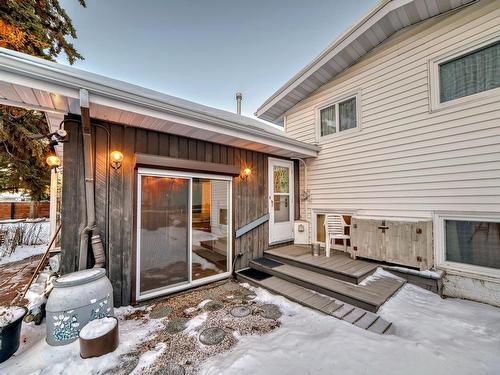 4912 116 Street, Edmonton, AB - Outdoor With Deck Patio Veranda With Exterior