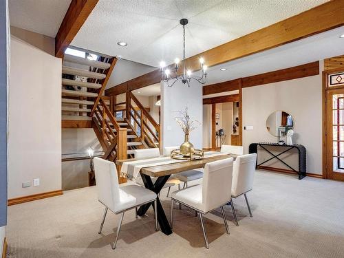 18420 8A Avenue, Edmonton, AB - Indoor Photo Showing Dining Room