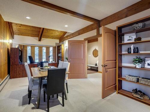 18420 8A Avenue, Edmonton, AB - Indoor Photo Showing Dining Room