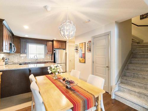 10138 143 Street, Edmonton, AB - Indoor Photo Showing Dining Room