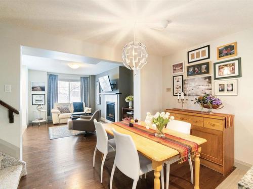 10138 143 Street, Edmonton, AB - Indoor Photo Showing Dining Room