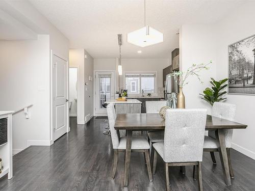 9 2215 24 Street, Edmonton, AB - Indoor Photo Showing Dining Room