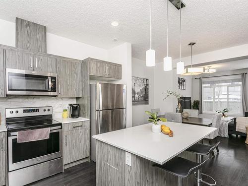 9 2215 24 Street, Edmonton, AB - Indoor Photo Showing Kitchen With Stainless Steel Kitchen With Upgraded Kitchen