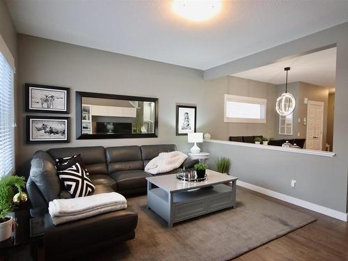 20728 99 Avenue, Edmonton, AB - Indoor Photo Showing Living Room