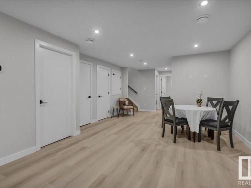 9623 154 Street Nw, Edmonton, AB - Indoor Photo Showing Dining Room