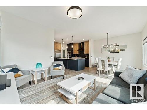 22527 99 Avenue, Edmonton, AB - Indoor Photo Showing Living Room