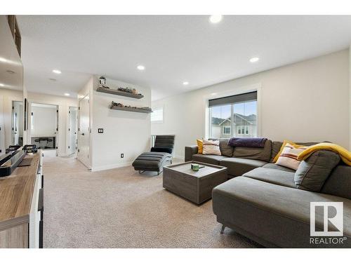 22527 99 Avenue, Edmonton, AB - Indoor Photo Showing Living Room