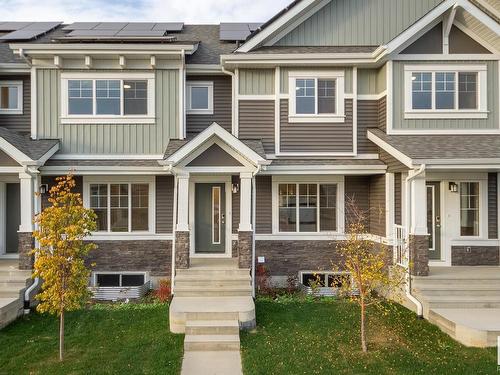 2454 Trumpeter Way, Edmonton, AB - Outdoor With Facade