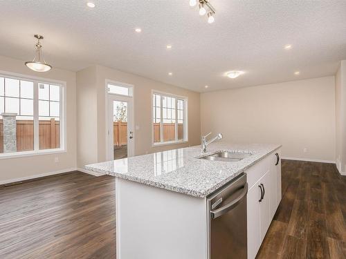 20516 22 Avenue, Edmonton, AB - Indoor Photo Showing Kitchen With Upgraded Kitchen