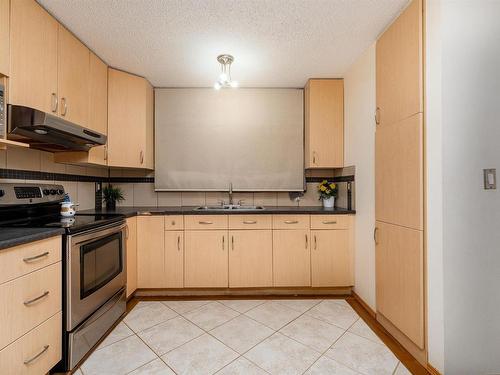 14511 117 Street, Edmonton, AB - Indoor Photo Showing Kitchen With Double Sink