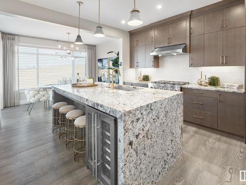 9312 226 Street, Edmonton, AB - Indoor Photo Showing Kitchen With Upgraded Kitchen