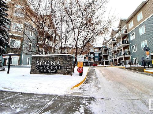 120 10121 80 Avenue, Edmonton, AB - Outdoor With Facade